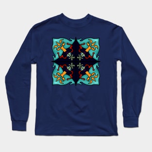 Voodoo Dolly Mandala Long Sleeve T-Shirt